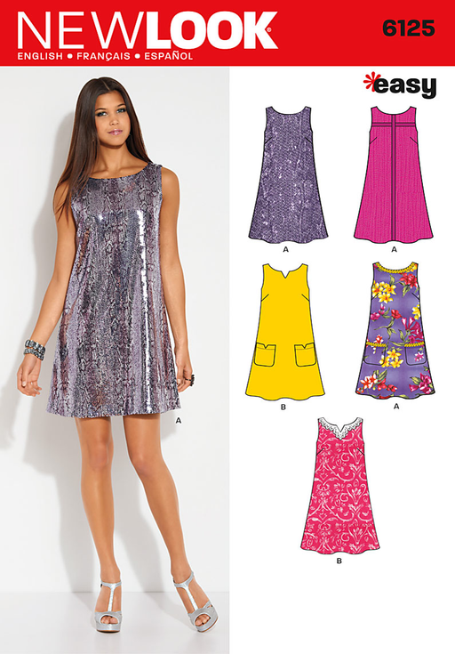 NL6125 Misses' Dress Pattern | Easy from Jaycotts Sewing Supplies