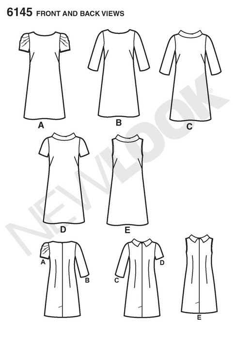 NL6145 Misses' Dress from Jaycotts Sewing Supplies