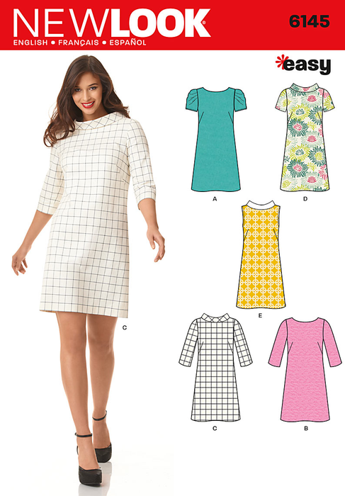 NL6145 Misses' Dress from Jaycotts Sewing Supplies