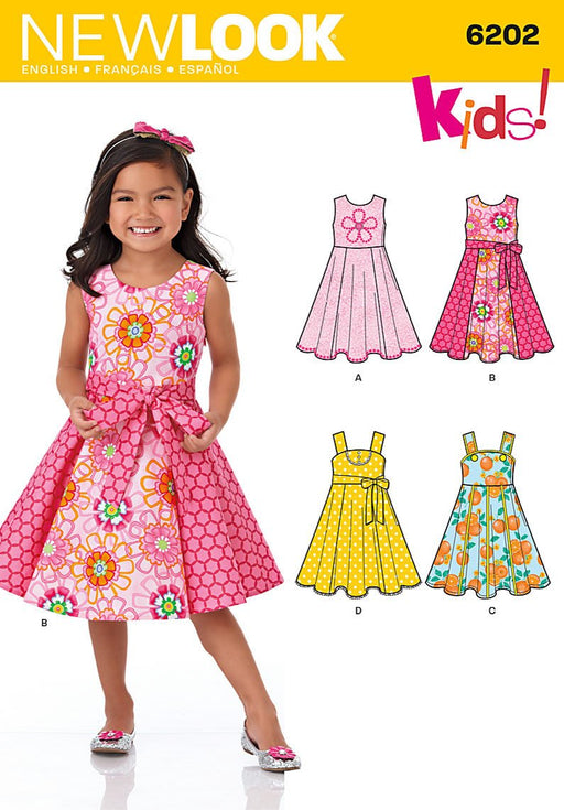 NL6202 Child's Dress & Sash from Jaycotts Sewing Supplies