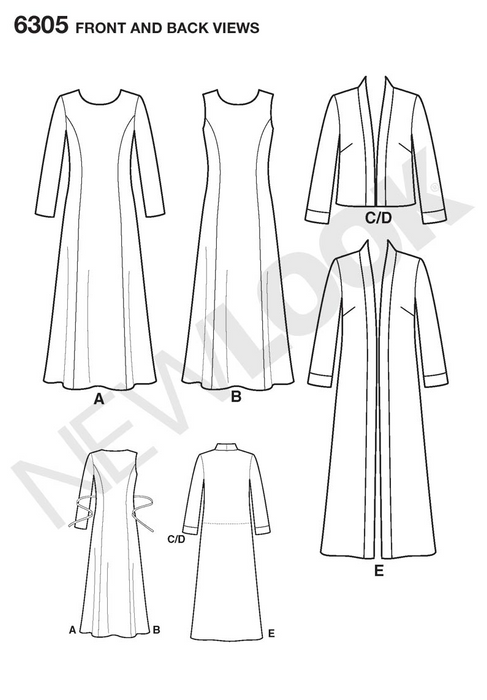 NL6305 Misses Dress from Jaycotts Sewing Supplies