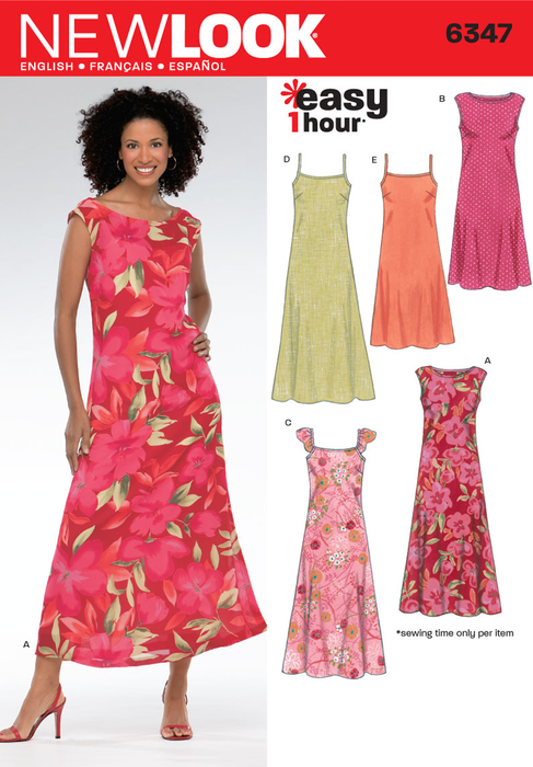 NL6347 Misses Dress | Easy from Jaycotts Sewing Supplies