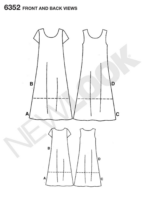 NL6352 Misses Dress | Easy from Jaycotts Sewing Supplies