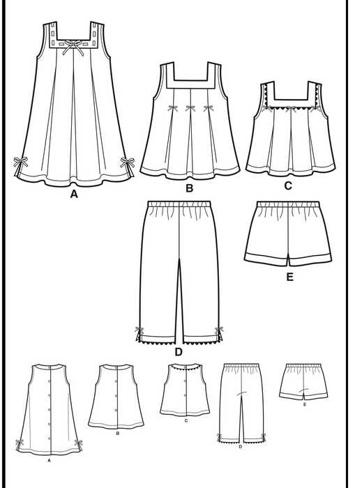 NL6473 Toddler Separates | Easy from Jaycotts Sewing Supplies