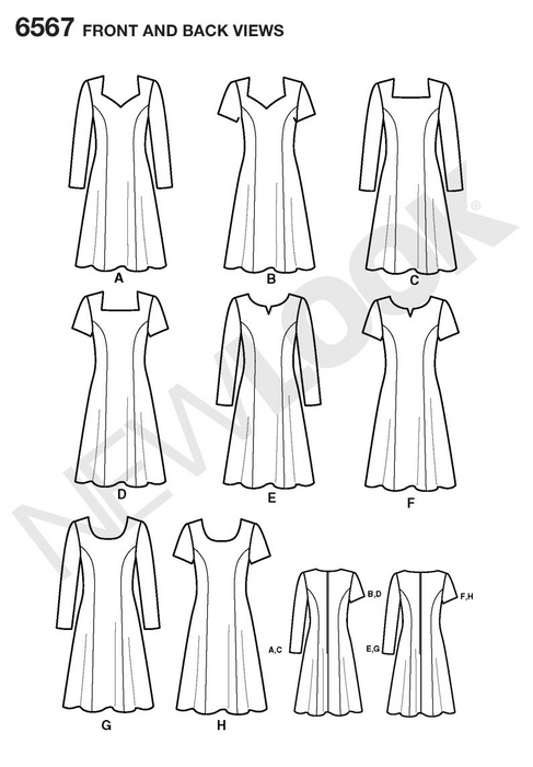 NL6567 Misses Dress | Easy from Jaycotts Sewing Supplies
