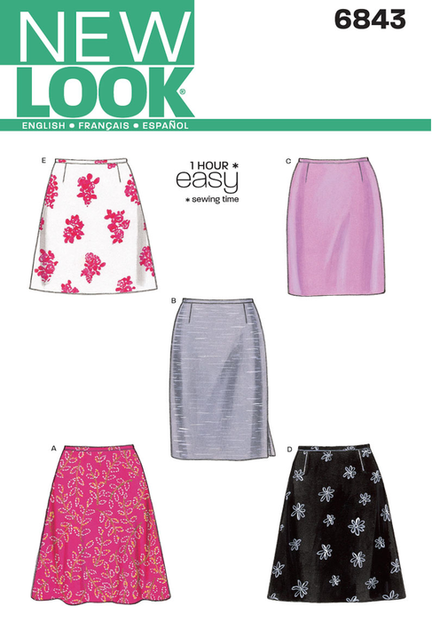 NL6843 Misses Skirt | Easy from Jaycotts Sewing Supplies