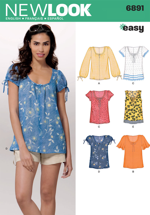 NL6891 Misses Top | Easy from Jaycotts Sewing Supplies