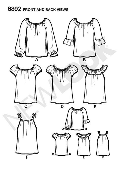 NL6892 Misses Top | Easy from Jaycotts Sewing Supplies