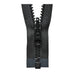 YKK Reversible Open End Zip BLACK from Jaycotts Sewing Supplies