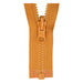 YKK Reversible Open End Zip GOLD from Jaycotts Sewing Supplies