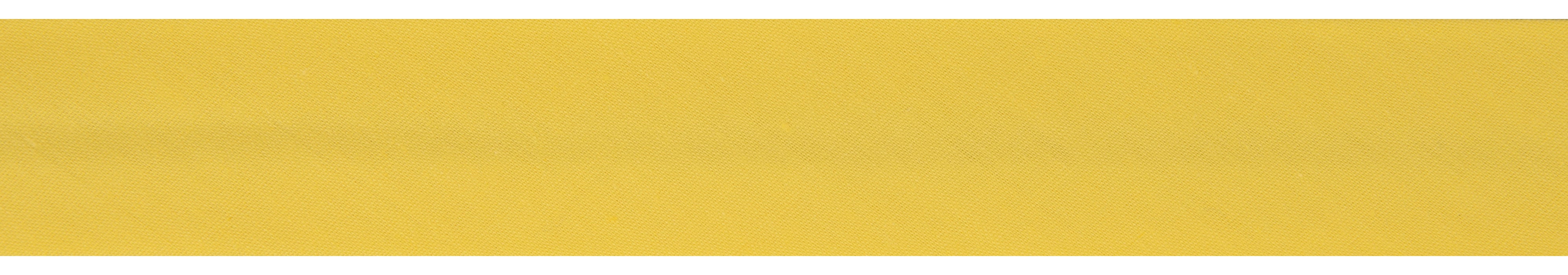20m roll of Bright Yellow Bias Binding | 25mm width from Jaycotts Sewing Supplies