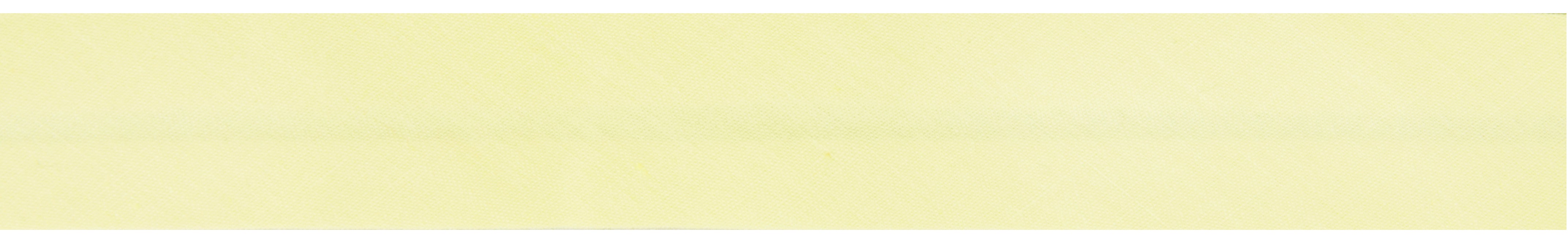 20m roll of Lemon Bias Binding | 25mm width from Jaycotts Sewing Supplies