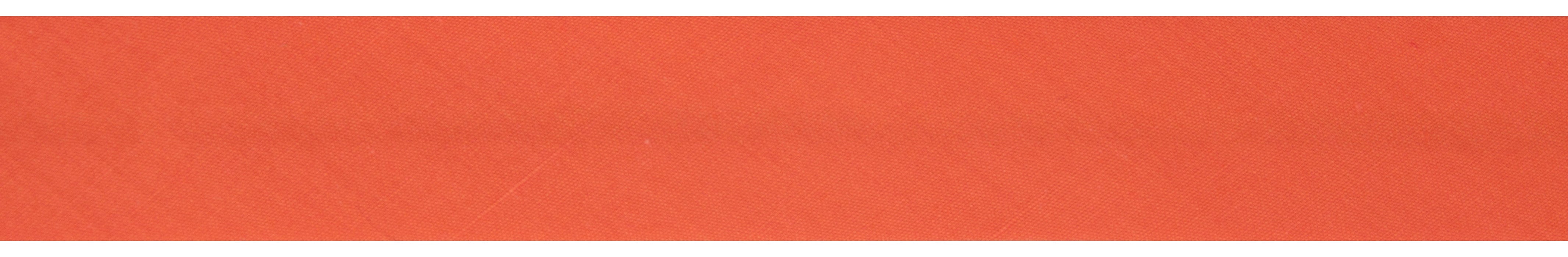20m roll of Orange Bias Binding | 25mm width from Jaycotts Sewing Supplies
