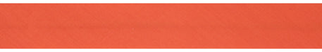 20m roll of Orange Bias Binding | 25mm width from Jaycotts Sewing Supplies