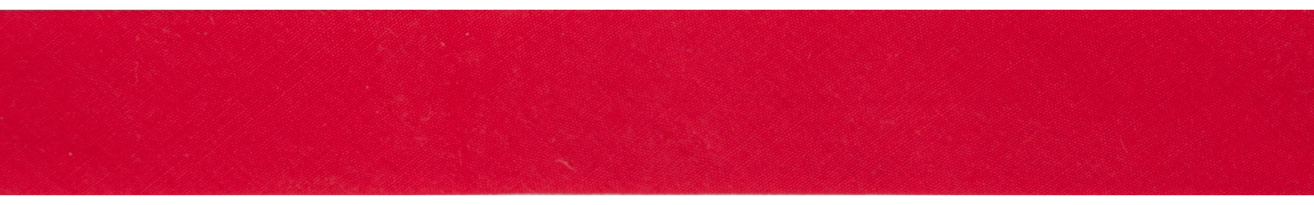 20m roll of Red Bias Binding | 25mm width from Jaycotts Sewing Supplies