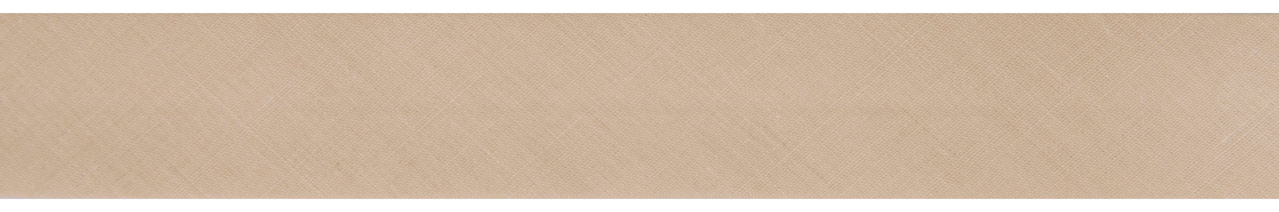 20m roll of Fawn Bias Binding | 25mm width from Jaycotts Sewing Supplies