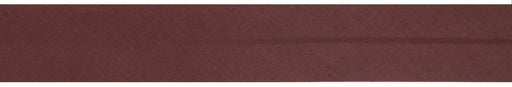 20m roll of Dark Tan Bias Binding | 25mm width from Jaycotts Sewing Supplies