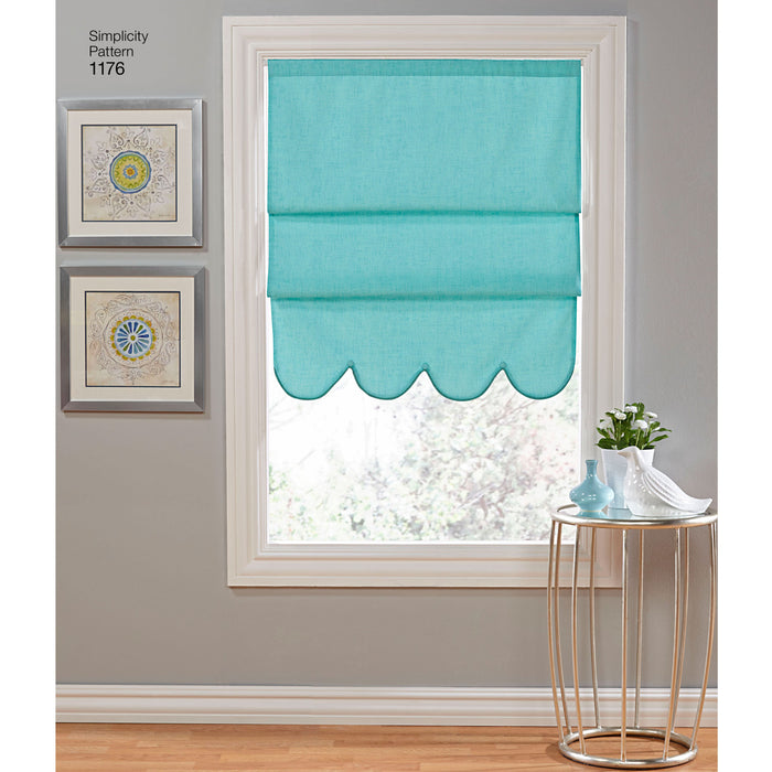 Simplicity Pattern 1176 Window Treatments from Jaycotts Sewing Supplies