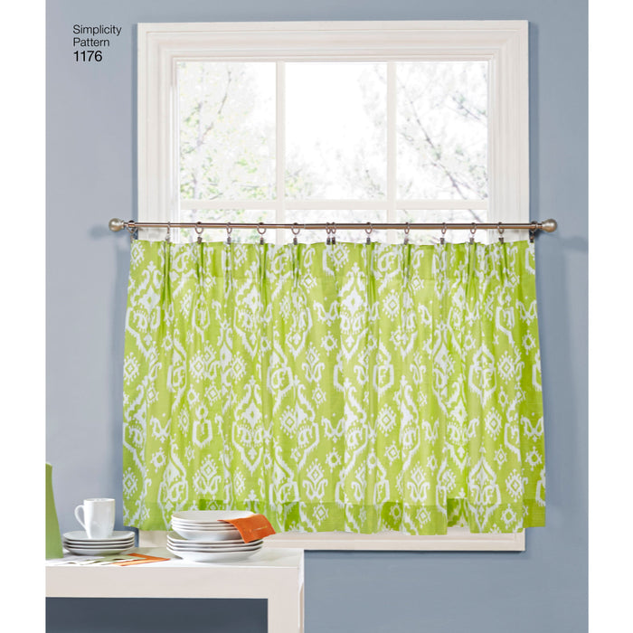 Simplicity Pattern 1176 Window Treatments from Jaycotts Sewing Supplies