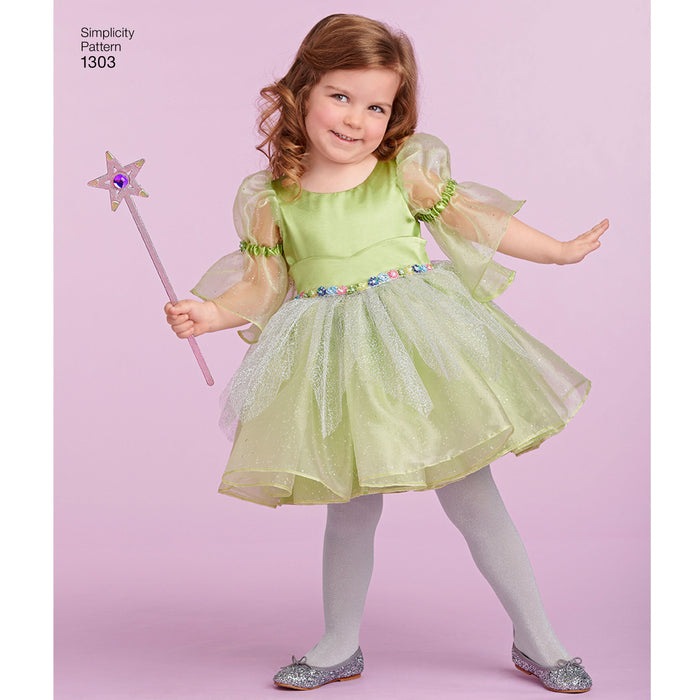 Simplicity Pattern 1303 Toddlers' and Child's Costumes from Jaycotts Sewing Supplies