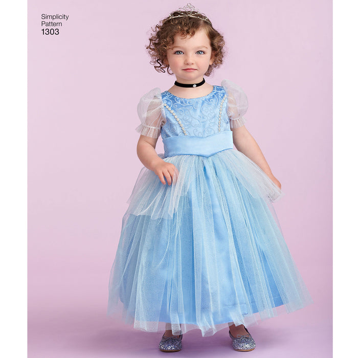 Simplicity Pattern 1303 Toddlers' and Child's Costumes from Jaycotts Sewing Supplies