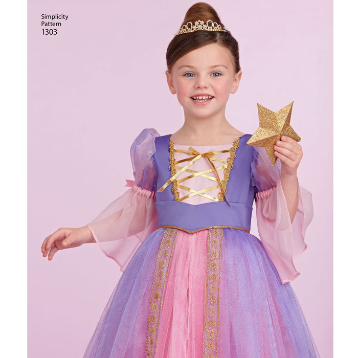 Simplicity Pattern 1303 Toddlers' and Child's Costumes from Jaycotts Sewing Supplies