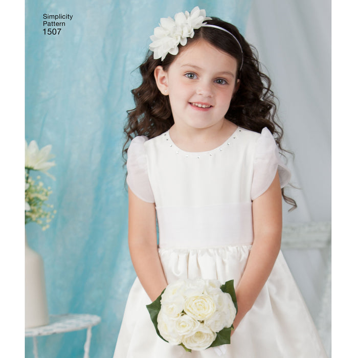 Simplicity Pattern 1507 Toddlers' and Child's dress from Jaycotts Sewing Supplies