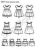 Simplicity Pattern 2377 Child's Dresses | Easy to Sew from Jaycotts Sewing Supplies