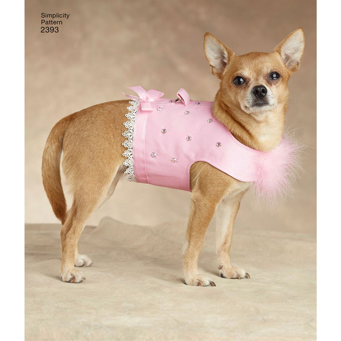 Simplicity Pattern 2393 Small Dog Clothes from Jaycotts Sewing Supplies
