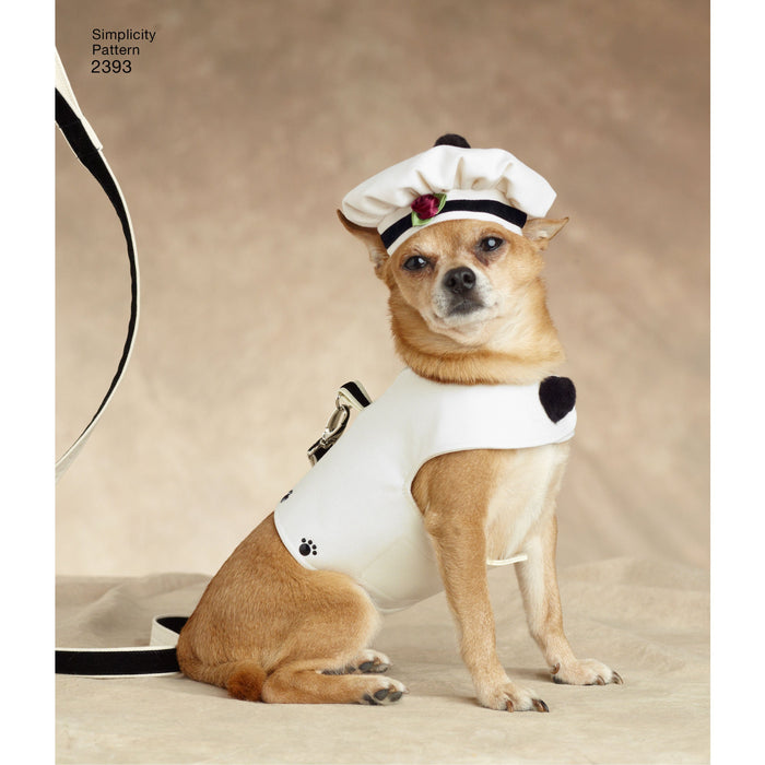 Simplicity Pattern 2393 Small Dog Clothes from Jaycotts Sewing Supplies