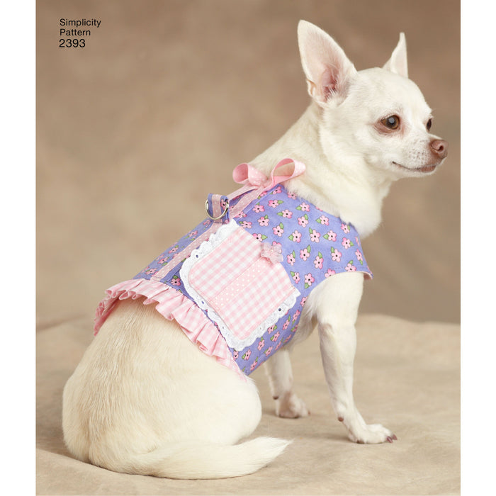 Simplicity Pattern 2393 Small Dog Clothes from Jaycotts Sewing Supplies