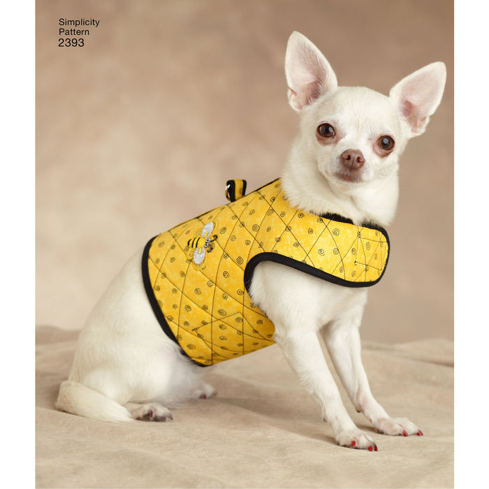 Simplicity Pattern 2393 Small Dog Clothes from Jaycotts Sewing Supplies