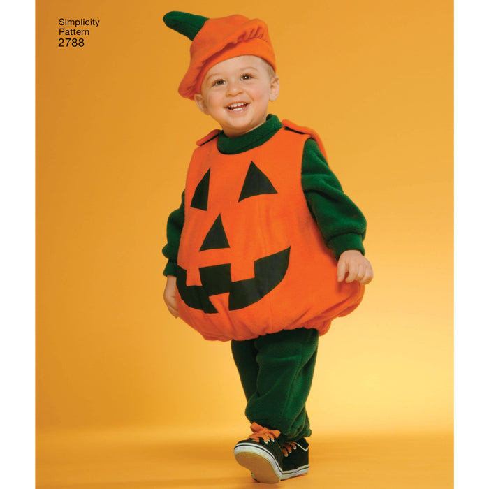 Simplicity Pattern 2788 Toddler Halloween Costumes from Jaycotts Sewing Supplies