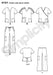 Simplicity 4101  Unisex Uniform: Scrubs pattern from Jaycotts Sewing Supplies