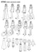 Simplicity 4702 doll clothes pattern from Jaycotts Sewing Supplies
