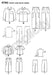 Simplicity Pattern 4760 Boys' and Men's Pants and Shirt from Jaycotts Sewing Supplies
