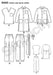 Simplicity Pattern 5443 Plus Size Women and Men Scrub Top from Jaycotts Sewing Supplies