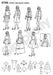 Simplicity Pattern 5785 Wardrobe for 11Â½" Fashion Dolls from Jaycotts Sewing Supplies