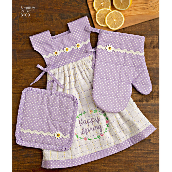 Simplicity Pattern 8109  towel dresses from Jaycotts Sewing Supplies