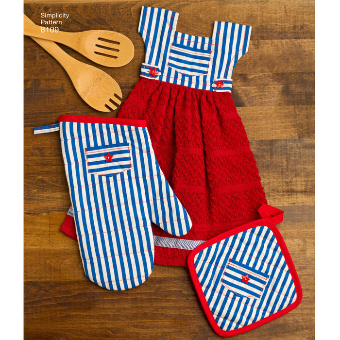 Simplicity Pattern 8109  towel dresses from Jaycotts Sewing Supplies
