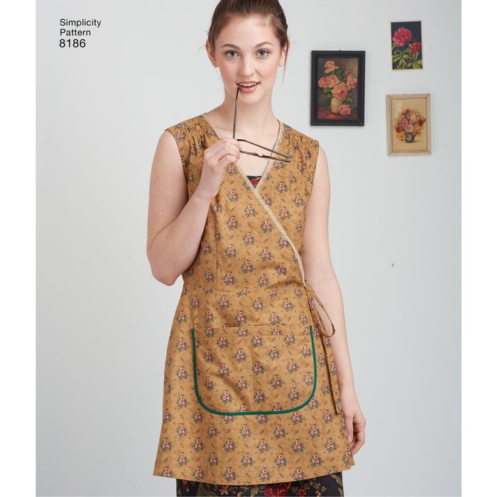 Simplicity Pattern 8186 Dottie Angel frock pattern from Jaycotts Sewing Supplies