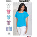 Simplicity 8883 Misses' Tops Pattern from Jaycotts Sewing Supplies