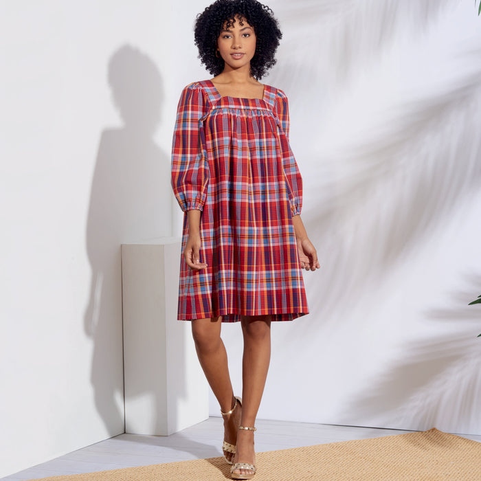Simplicity Sewing Pattern S8926 Dress, Tops and Pants from Jaycotts Sewing Supplies