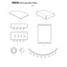 Simplicity Pattern 8939 Nursery accessories from Jaycotts Sewing Supplies