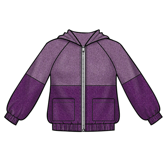 Simplicity Sewing Pattern 8999 Girls' Knit Hooded Jacket from Jaycotts Sewing Supplies