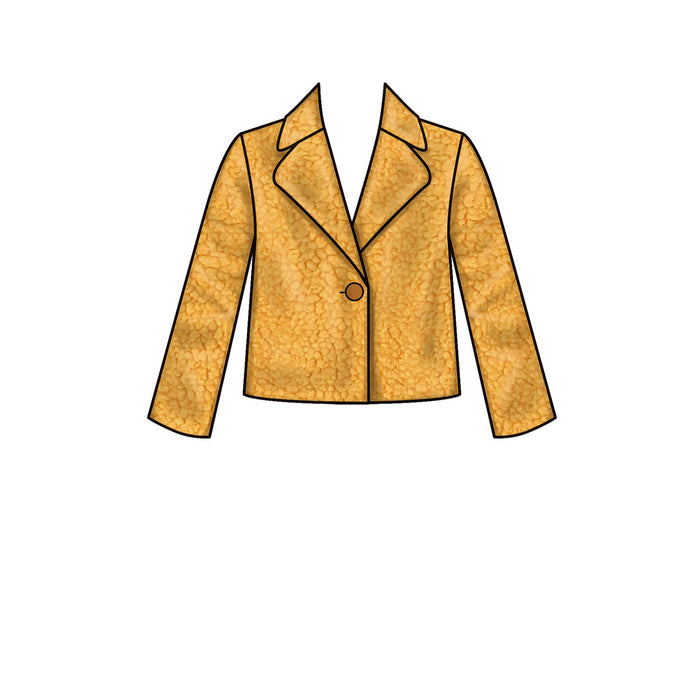 Simplicity Sewing Pattern 9027 Girls' Lined Coat from Jaycotts Sewing Supplies