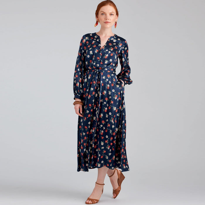 Simplicity Sewing Pattern S9041  Front Tie Dress In Three Lengths from Jaycotts Sewing Supplies