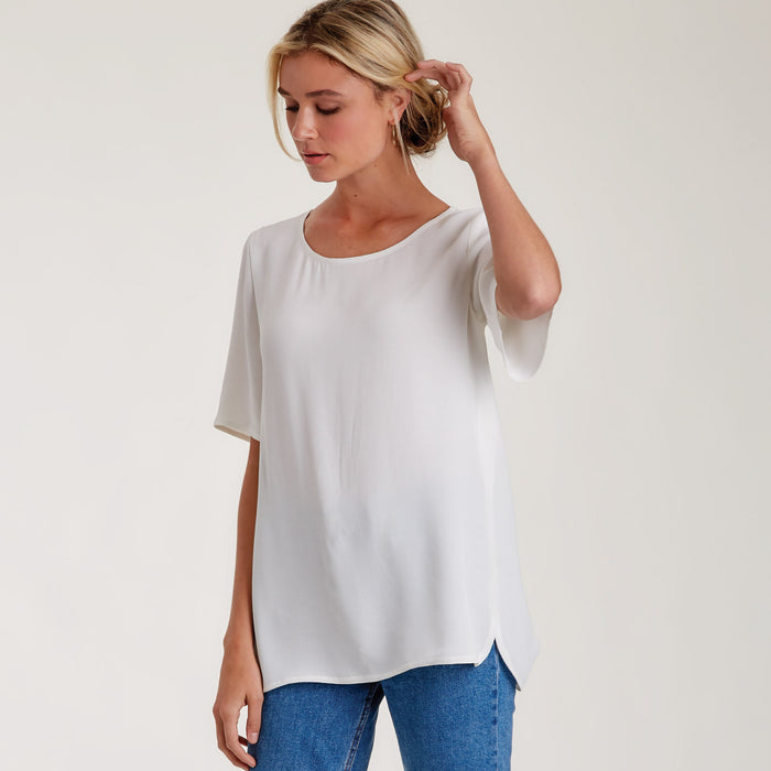 Simplicity Sewing Pattern S9107  Tops With Sleeve and Length Variation from Jaycotts Sewing Supplies
