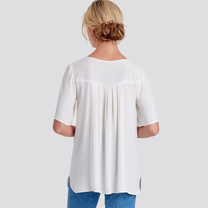 Simplicity Sewing Pattern S9107  Tops With Sleeve and Length Variation from Jaycotts Sewing Supplies