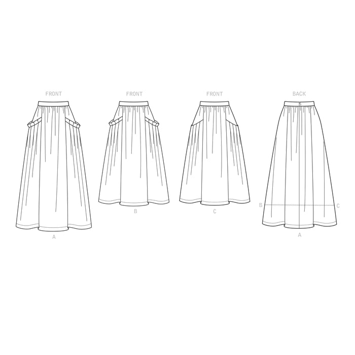 Simplicity 9180 Misses' Skirts Sewing Pattern from Jaycotts Sewing Supplies